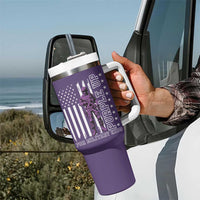 Purple Up For Military Kids Tumbler With Handle Military Child Month