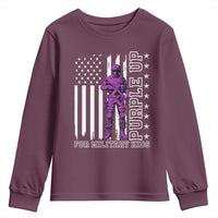 Purple Up For Military Kids Youth Sweatshirt Military Child Month