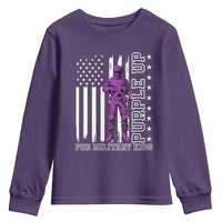 Purple Up For Military Kids Youth Sweatshirt Military Child Month