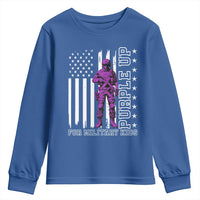 Purple Up For Military Kids Youth Sweatshirt Military Child Month