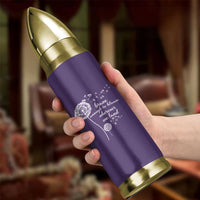 Purple Up For Military Kids Bullet Tumbler Brave Enough To Bloom Wherever We Land Month of Military Child