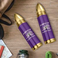 Purple Up For Military Kids Bullet Tumbler Month of Military Child Kids Air Force US Flag
