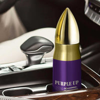 Purple Up For Military Kids Bullet Tumbler Month of Military Child Kids Air Force US Flag