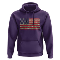 Spanish Pledge of Allegiance USA Flag Vintage Patriotic Graphic Hoodie American Patriot Promesa de Lealtad
