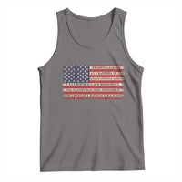 Spanish Pledge of Allegiance USA Flag Vintage Patriotic Graphic Tank Top American Patriot Promesa de Lealtad