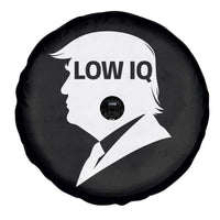 Low IQ Political Silhouette Profile Humor Spare Tire Cover Satirical Politics Subtle Hate
