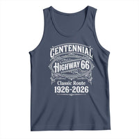 America Highway 66 Centennial 1926-2026 Classic Route Tank Top Vintage The Mother Road Victorian Filigree Graphic