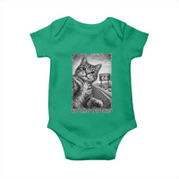Funny Road Trip Cat Selfie with Highway 66 Baby Onesie Centennial 1926-2026 Historic Highway Humor