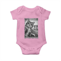 Funny Road Trip Cat Selfie with Highway 66 Baby Onesie Centennial 1926-2026 Historic Highway Humor