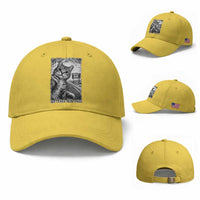 Funny Road Trip Cat Selfie with Highway 66 Baseball Cap Centennial 1926-2026 Historic Highway Humor
