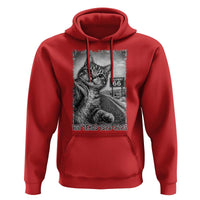 Funny Road Trip Cat Selfie with Highway 66 Hoodie Centennial 1926-2026 Historic Highway Humor