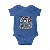 Proud Descendant American Revolution Baby Onesie 1775 to 1783 Patriotic Heritage - Wonder Print Shop