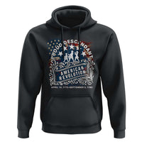 Proud Descendant American Revolution Hoodie 1775 to 1783 Patriotic Heritage - Wonder Print Shop