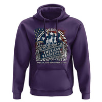 Proud Descendant American Revolution Hoodie 1775 to 1783 Patriotic Heritage - Wonder Print Shop