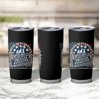 Proud Descendant American Revolution Tumbler Cup 1775 to 1783 Patriotic Heritage - Wonder Print Shop