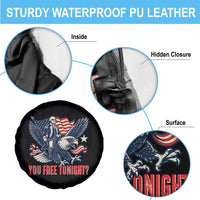 George Washington Rides Bald Eagle Spare Tire Cover You Free Tonight Patriotic 4th of July