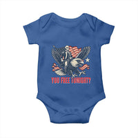 George Washington Rides Bald Eagle Baby Onesie You Free Tonight Patriotic 4th of July