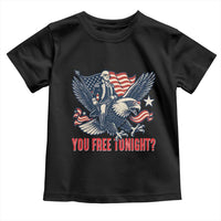 George Washington Rides Bald Eagle Toddler T Shirt You Free Tonight Patriotic 4th of July