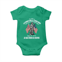Battle of Lexington and Concord Baby Onesie American Revolution April 19 1775 Patriotic