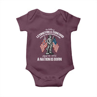 Battle of Lexington and Concord Baby Onesie American Revolution April 19 1775 Patriotic