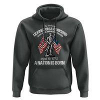 Battle of Lexington and Concord Hoodie American Revolution April 19 1775 Patriotic