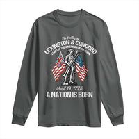 Battle of Lexington and Concord Long Sleeve Shirt American Revolution April 19 1775 Patriotic