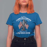 Battle of Lexington and Concord T Shirt For Women American Revolution April 19 1775 Patriotic