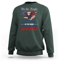We the People Patriotic Eagle Sweatshirt Defend the Constitution American Flag