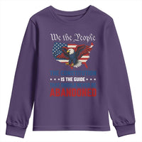 We the People Patriotic Eagle Youth Sweatshirt Defend the Constitution American Flag