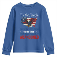 We the People Patriotic Eagle Youth Sweatshirt Defend the Constitution American Flag