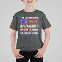 Constitution Liberty American Patriotic T Shirt For Kid We The People US Flag - Wonder Print Shop