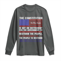 Constitution Liberty American Patriotic Long Sleeve Shirt We The People US Flag - Wonder Print Shop