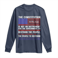 Constitution Liberty American Patriotic Long Sleeve Shirt We The People US Flag - Wonder Print Shop