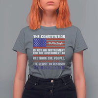 Constitution Liberty American Patriotic T Shirt For Women We The People US Flag - Wonder Print Shop