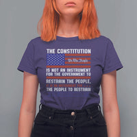 Constitution Liberty American Patriotic T Shirt For Women We The People US Flag - Wonder Print Shop