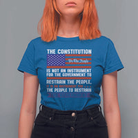 Constitution Liberty American Patriotic T Shirt For Women We The People US Flag - Wonder Print Shop