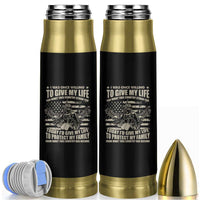 American Patriotic Bullet Tumbler Today I’d Give My Life To Protect My Family From What This Country Has Become