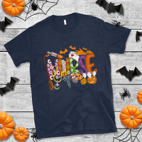 Halloween Nurse T Shirt Spooky Season Nurse Witch Ghost Halloween Costume - Wonder Print Shop