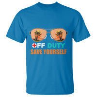 Funny Nurse T Shirt Funny Nurse Off Duty Save Yourself Vacation Mode On Nurse - Wonder Print Shop