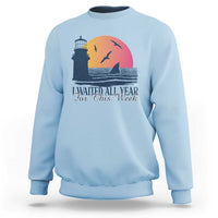 Funny Shark Lover Week Sweatshirt I Waited All Year For This Week - Wonder Print Shop