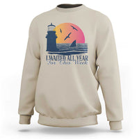 Funny Shark Lover Week Sweatshirt I Waited All Year For This Week - Wonder Print Shop
