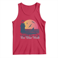 Funny Shark Lover Week Tank Top I Waited All Year For This Week - Wonder Print Shop