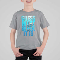 Funny Shark Lover Week T Shirt For Kid Guess What Week It Is Blue Ocean - Wonder Print Shop
