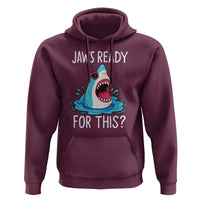 Funny Shark Lover Hoodie Are Jaw Ready For This Ocean Wildlife - Wonder Print Shop