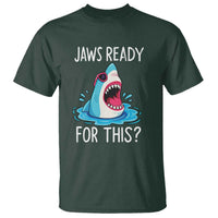 Funny Shark Lover T Shirt Are Jaw Ready For This Ocean Wildlife - Wonder Print Shop