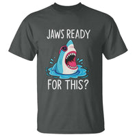 Funny Shark Lover T Shirt Are Jaw Ready For This Ocean Wildlife - Wonder Print Shop