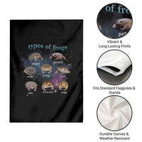 Types Of Frogs Funny Rain Frog Meme Chart Garden Flag Angry Grumpy Eepy Chonk Potato Round Judgy Ferocious