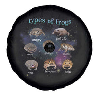 Types Of Frogs Funny Rain Frog Meme Chart Spare Tire Cover Angry Grumpy Eepy Chonk Potato Round Judgy Ferocious