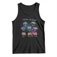 Types Of Frogs Funny Rain Frog Meme Chart Tank Top Angry Grumpy Eepy Chonk Potato Round Judgy Ferocious
