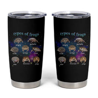 Types Of Frogs Funny Rain Frog Meme Chart Tumbler Cup Angry Grumpy Eepy Chonk Potato Round Judgy Ferocious